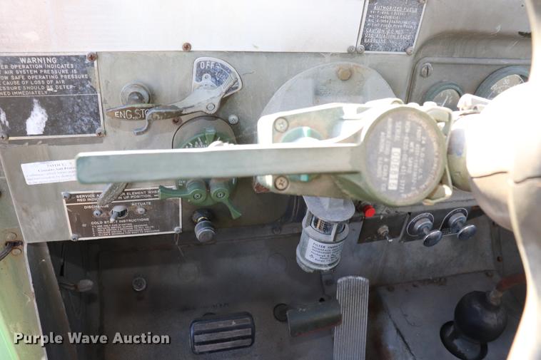 image for item EC9300 1974 Am General flatbed truck