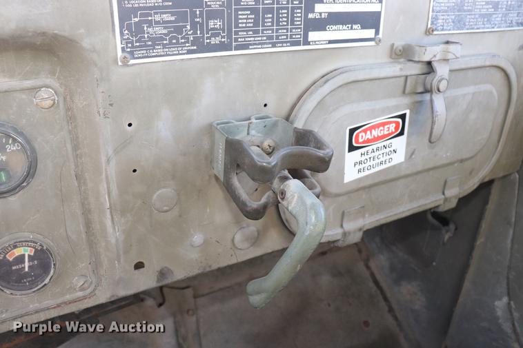 image for item EC9300 1974 Am General flatbed truck