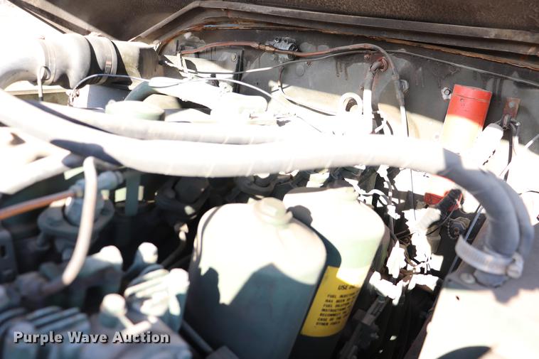 image for item EC9300 1974 Am General flatbed truck