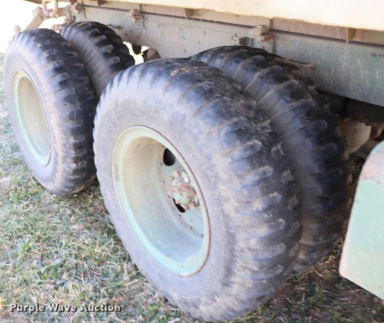 image for item EC9300 1974 Am General flatbed truck