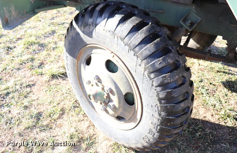 image for item EC9300 1974 Am General flatbed truck