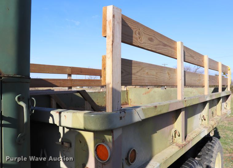 image for item EC9300 1974 Am General flatbed truck
