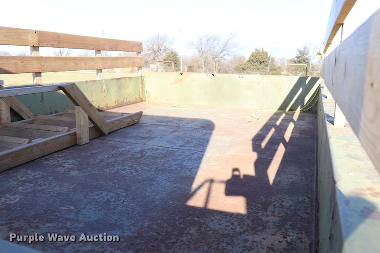 image for item EC9300 1974 Am General flatbed truck