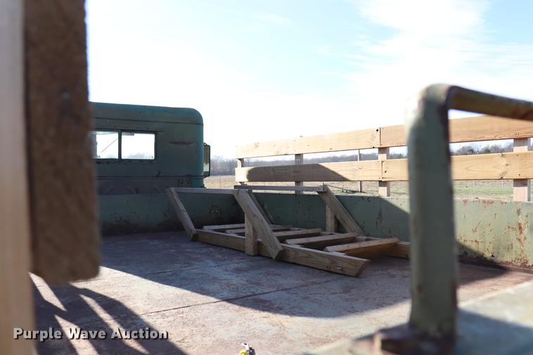 image for item EC9300 1974 Am General flatbed truck