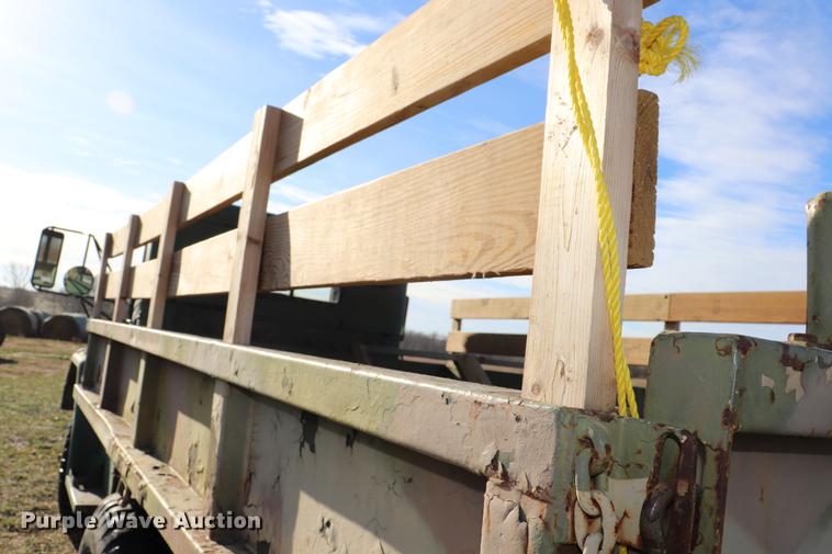 image for item EC9300 1974 Am General flatbed truck