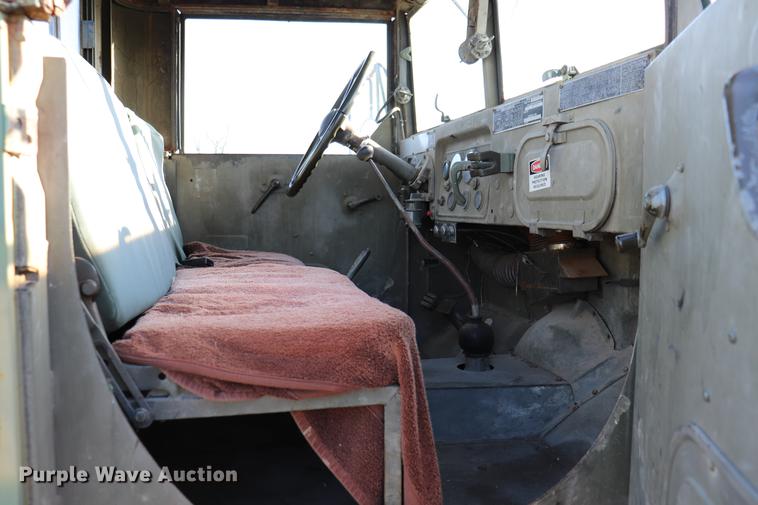 image for item EC9300 1974 Am General flatbed truck