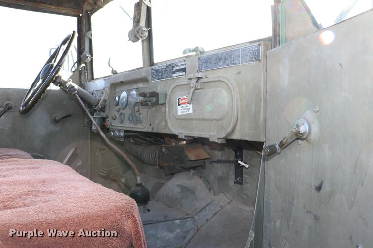 image for item EC9300 1974 Am General flatbed truck