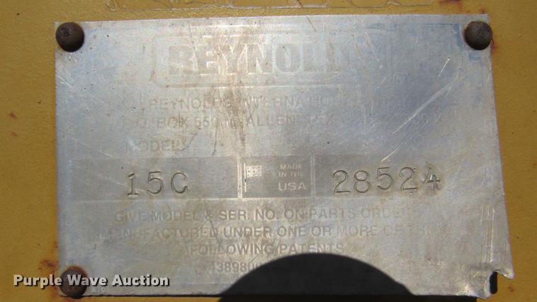 image for item DC2193 1997 Reynolds 15C scraper