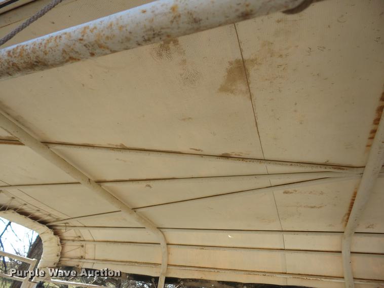 image for item BI9569 1973 shop built livestock trailer