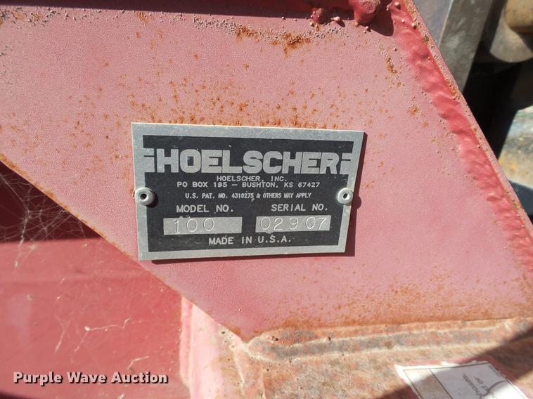 image for item BJ9906 Hoelscher 100 hay grapple