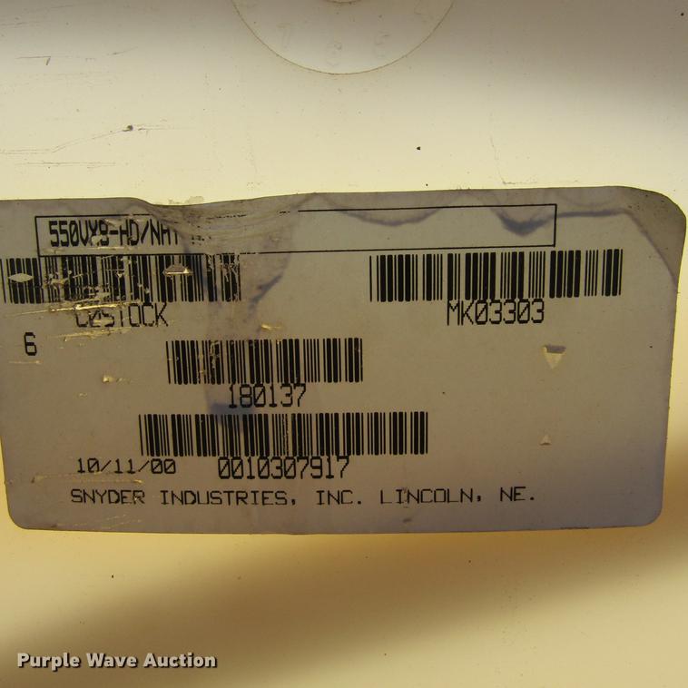 image for item DC0007 Poly tank