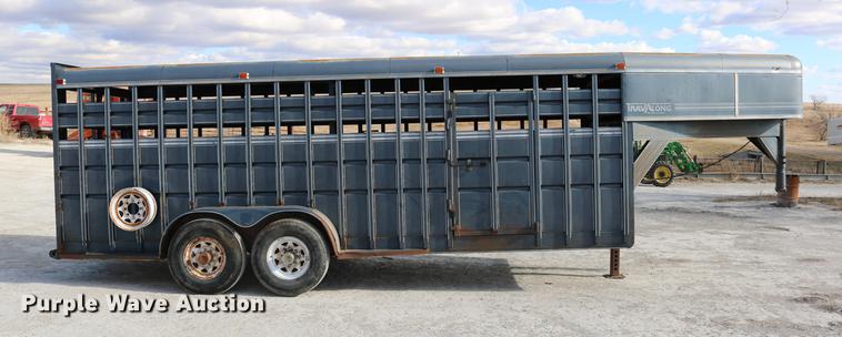 image for item DC3596 1990 Travalong livestock trailer