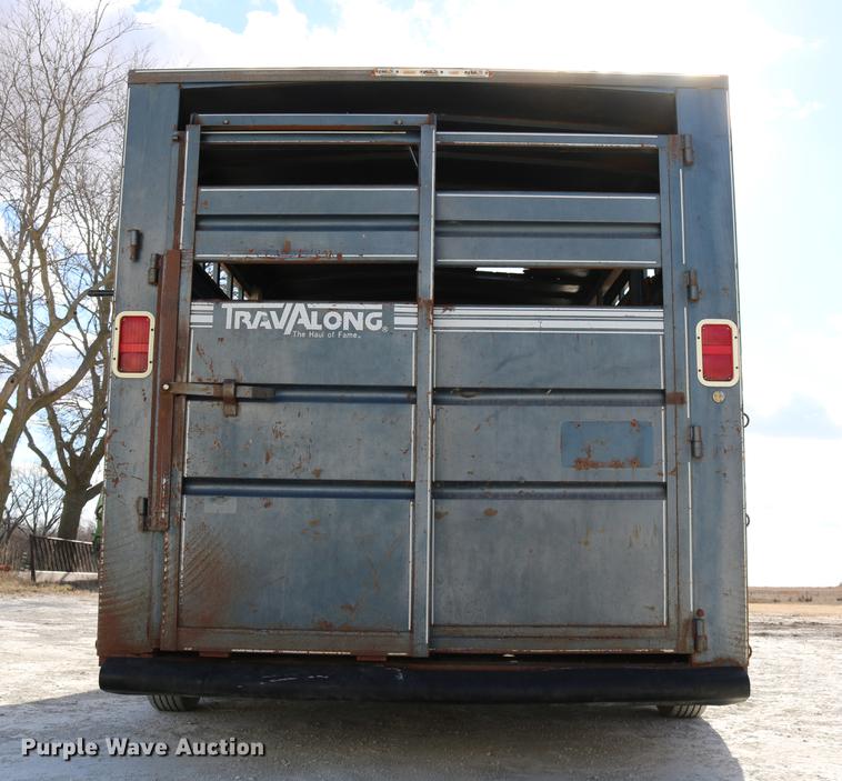 image for item DC3596 1990 Travalong livestock trailer
