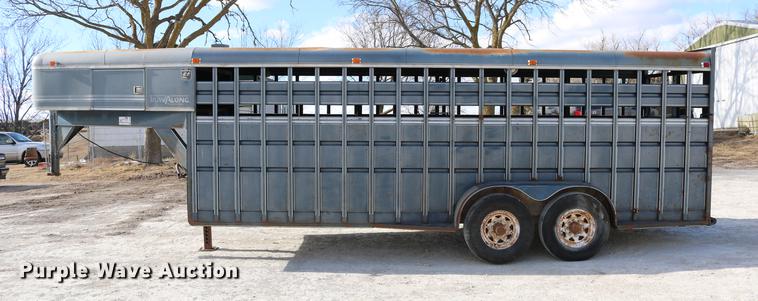 image for item DC3596 1990 Travalong livestock trailer