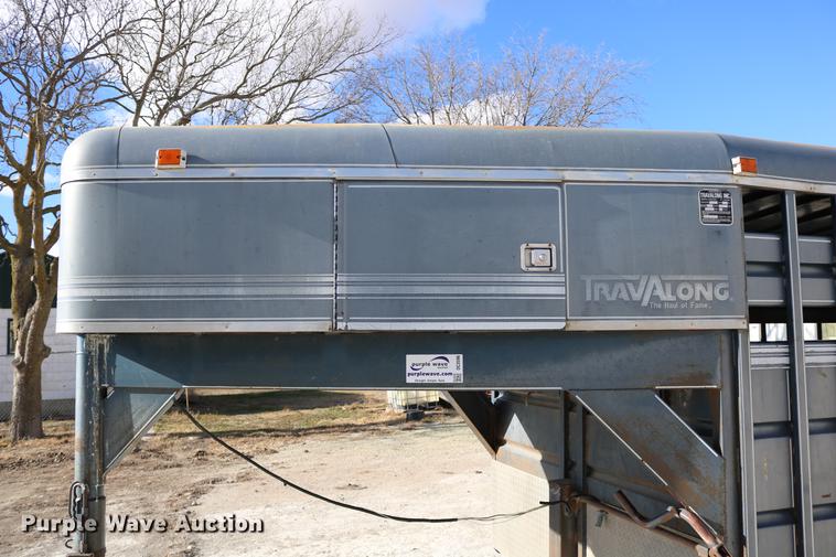 image for item DC3596 1990 Travalong livestock trailer