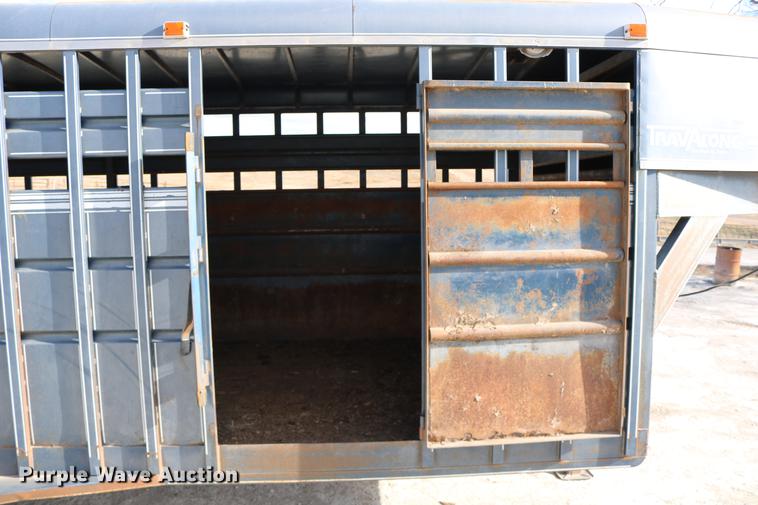 image for item DC3596 1990 Travalong livestock trailer