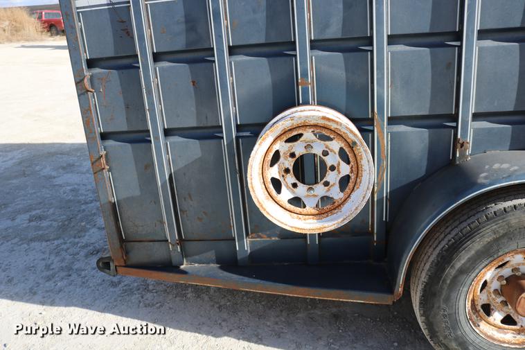 image for item DC3596 1990 Travalong livestock trailer