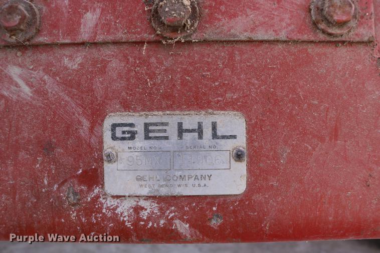 image for item DC3597 Gehl 95MX grinder mixer