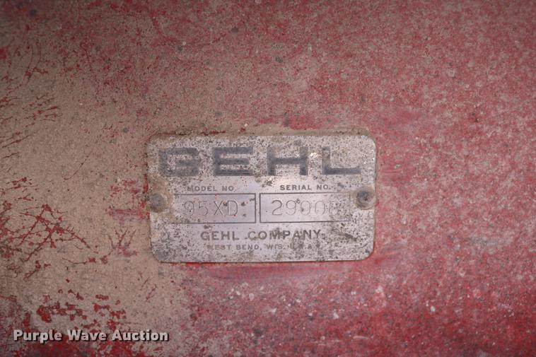 image for item DC3597 Gehl 95MX grinder mixer