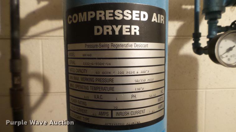image for item DG9497 Ingersoll Rand 7100 air compressor