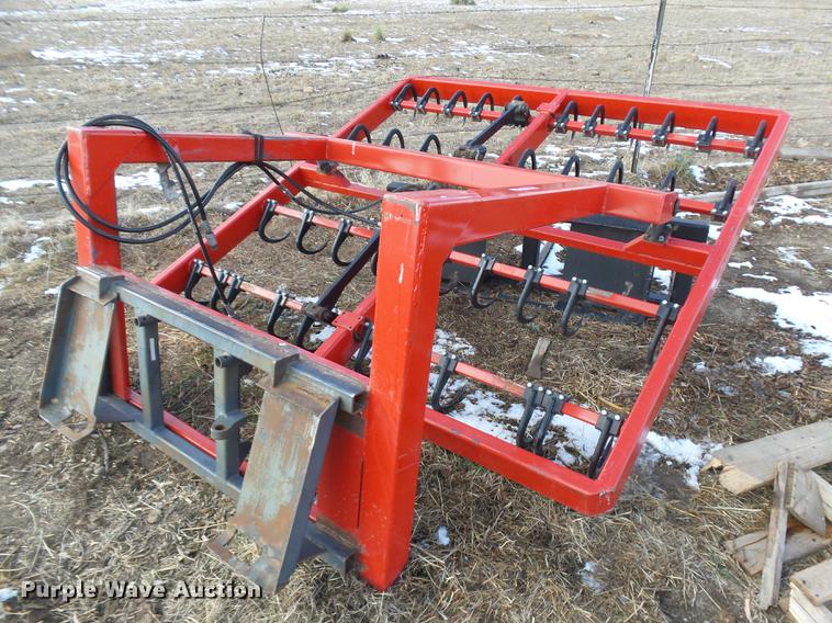 image for item DR9193 Steffen Systems 5510 hay grapple skid steer attachment