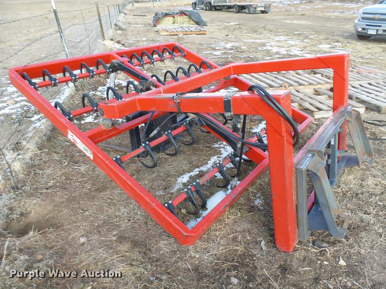 image for item DR9193 Steffen Systems 5510 hay grapple skid steer attachment