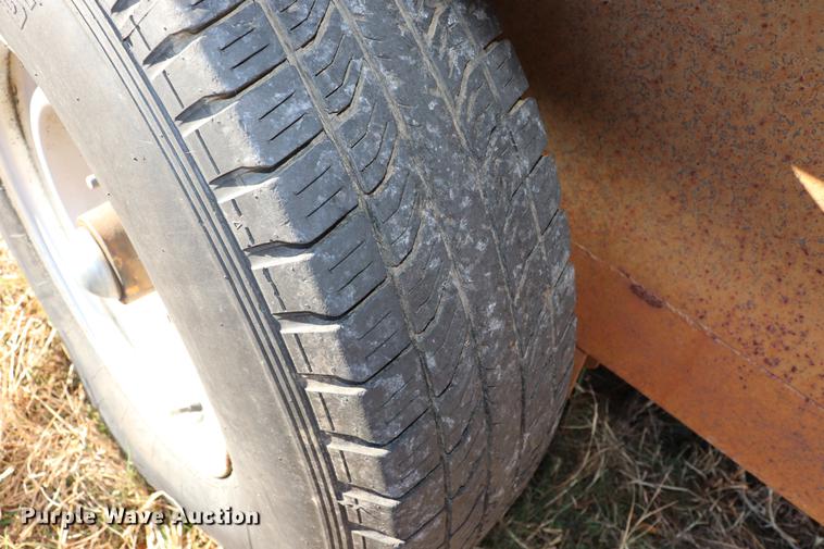 image for item EC9307 Shop built livestock trailer