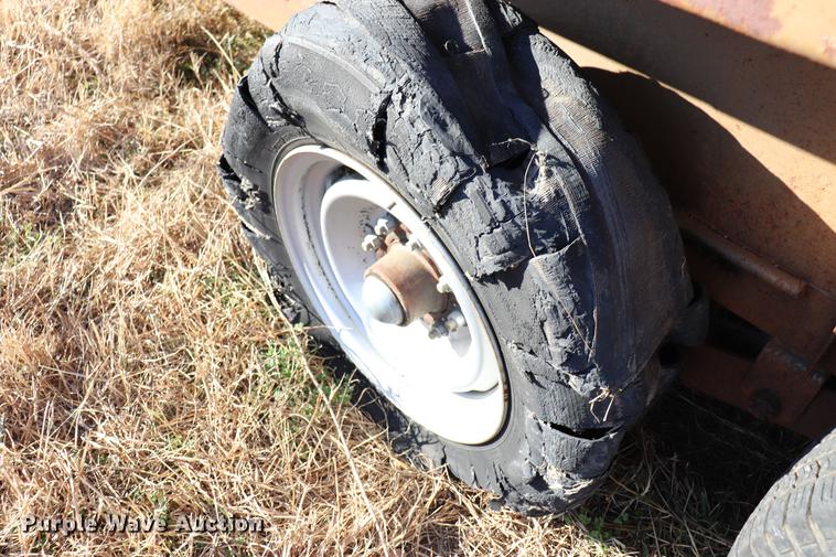 image for item EC9307 Shop built livestock trailer