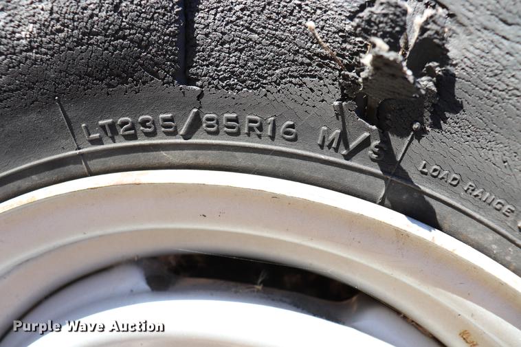 image for item EC9307 Shop built livestock trailer