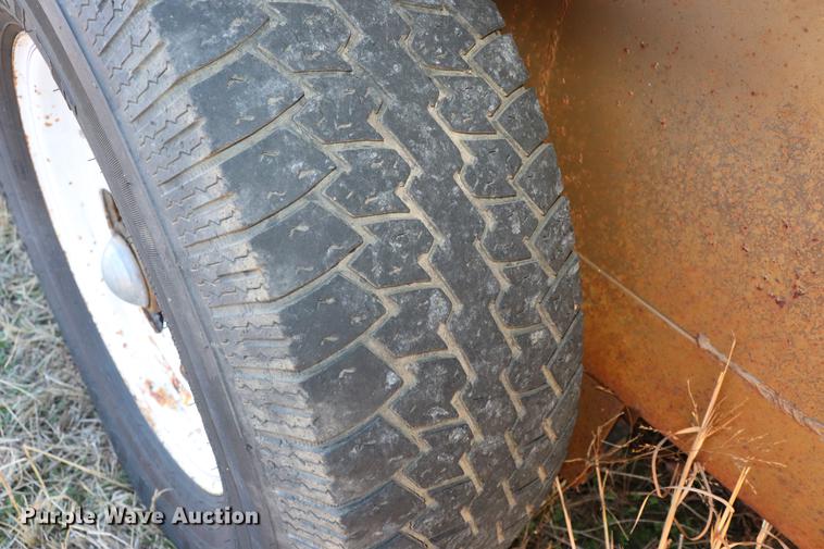 image for item EC9307 Shop built livestock trailer