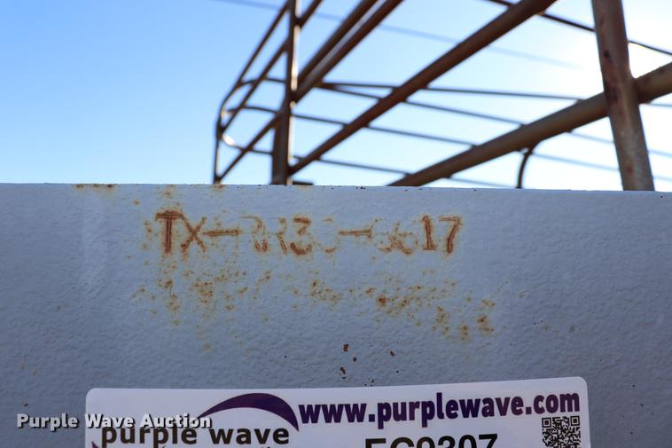 image for item EC9307 Shop built livestock trailer