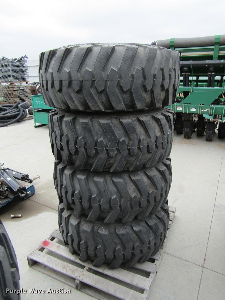 image for item EH9535 (4) Titan 15-19.5 tires