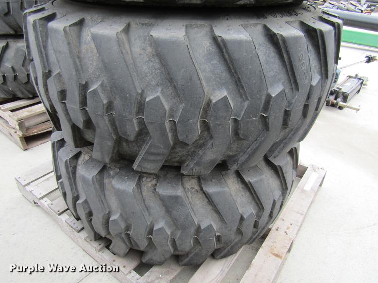 image for item EH9535 (4) Titan 15-19.5 tires