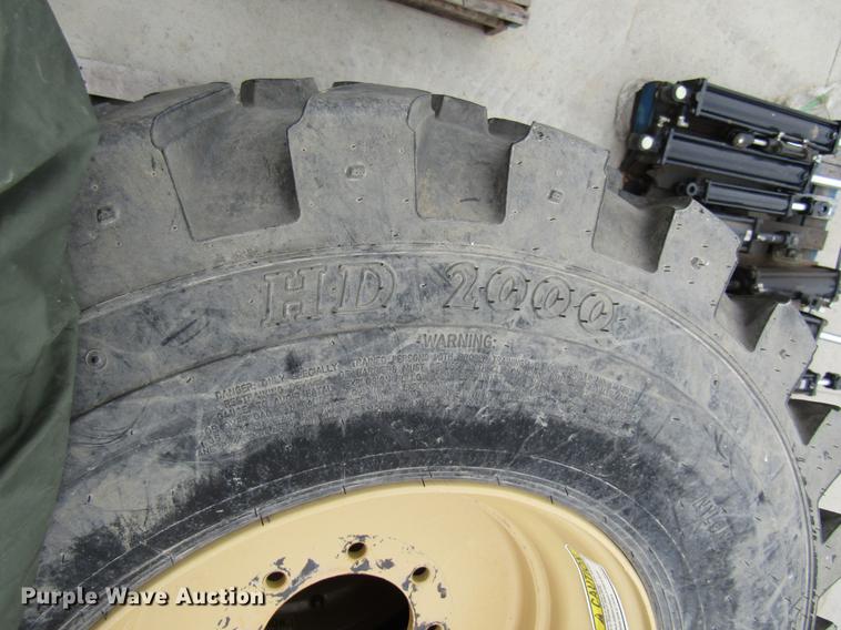 image for item EH9535 (4) Titan 15-19.5 tires