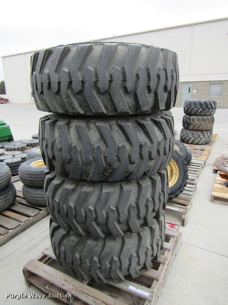 image for item EH9536 (4) Titan 15-19.5 tires