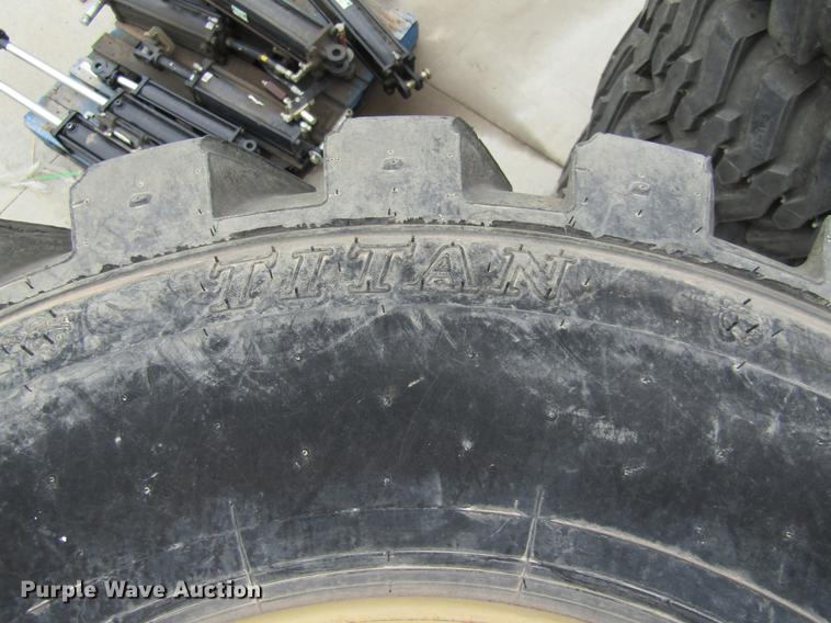 image for item EH9536 (4) Titan 15-19.5 tires