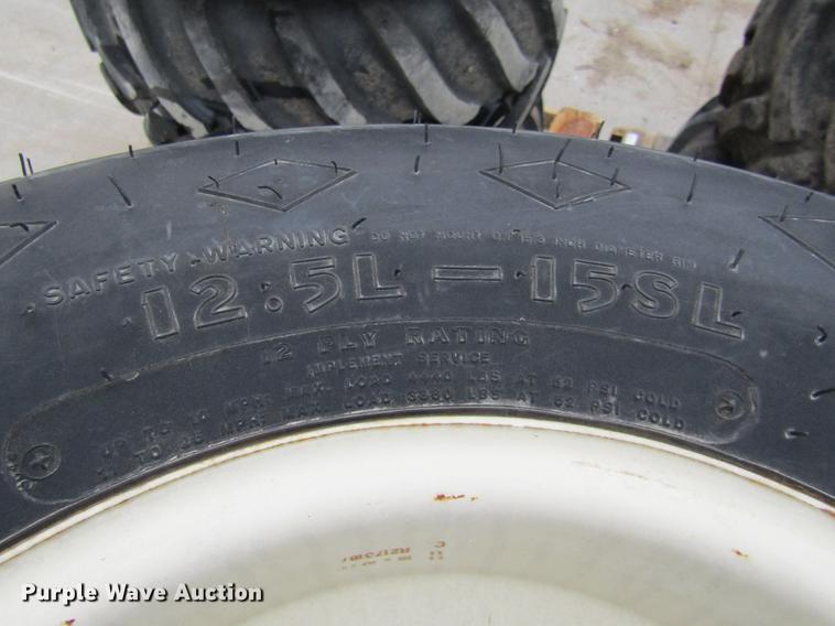 image for item EH9541 (4) Goodyear 12.5L-15SL implement tires