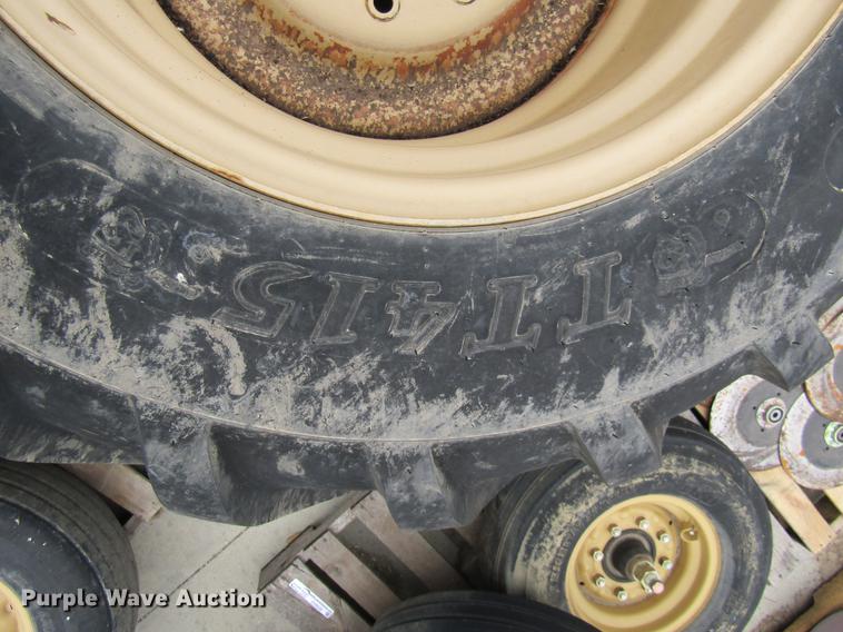 image for item EH9543 (2) Titan 23.5L/55-26 tires with 10 bolt wheels