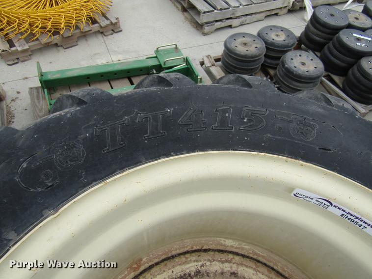 image for item EH9547 (2) Titan 23.5L/55-26 tires with 10 bolt wheels
