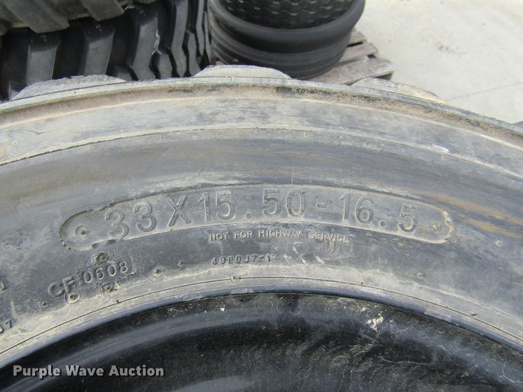 image for item EH9565 (3) Titan 33x15.50-16.5 tires