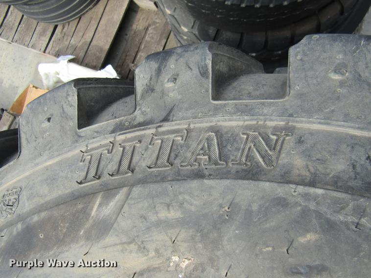 image for item EH9566 (3) Titan 15-19.5 tires
