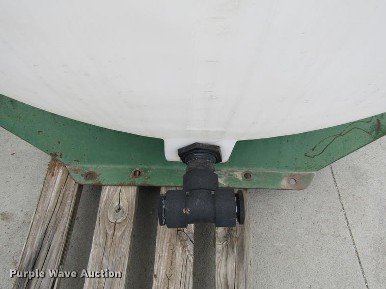 image for item EH9570 300 gallon poly tank with frame