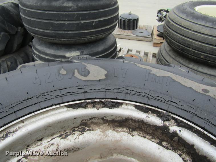 image for item EH9574 (3) Trelleborg 420/55-17 implement tires