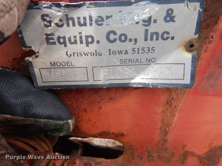 image for item J5554 Schuler 75F feed wagon