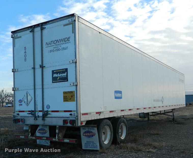 image for item DB1213 2005 Utility refrigerated van trailer