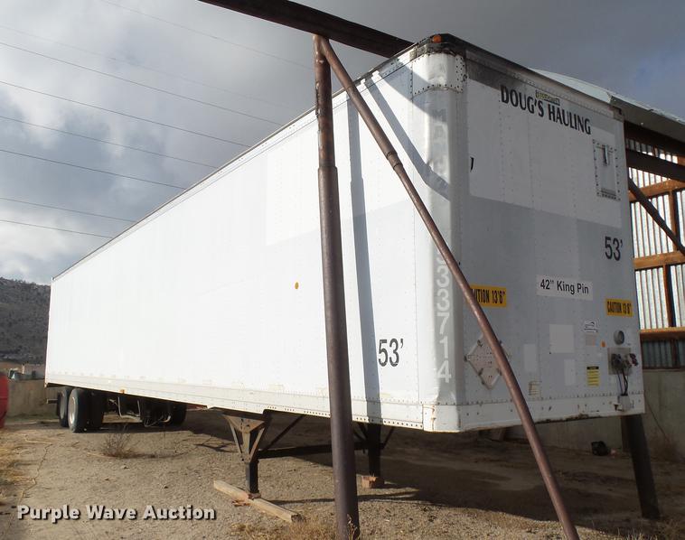 image for item DB6227 1998 Stoughton AVW-533T-S-C-AR dry van trailer