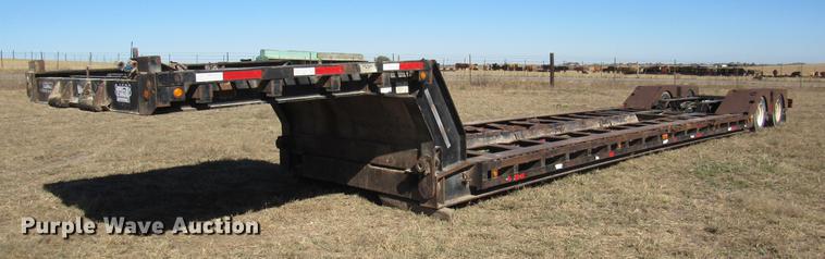 image for item DC2191 2003 Waltron lowboy equipment trailer
