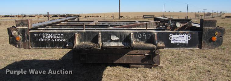 image for item DC2191 2003 Waltron lowboy equipment trailer