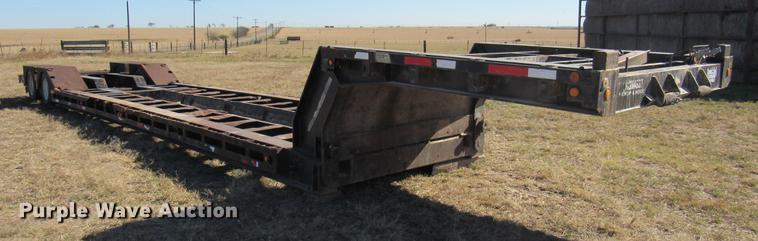 image for item DC2191 2003 Waltron lowboy equipment trailer
