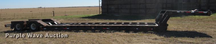 image for item DC2191 2003 Waltron lowboy equipment trailer